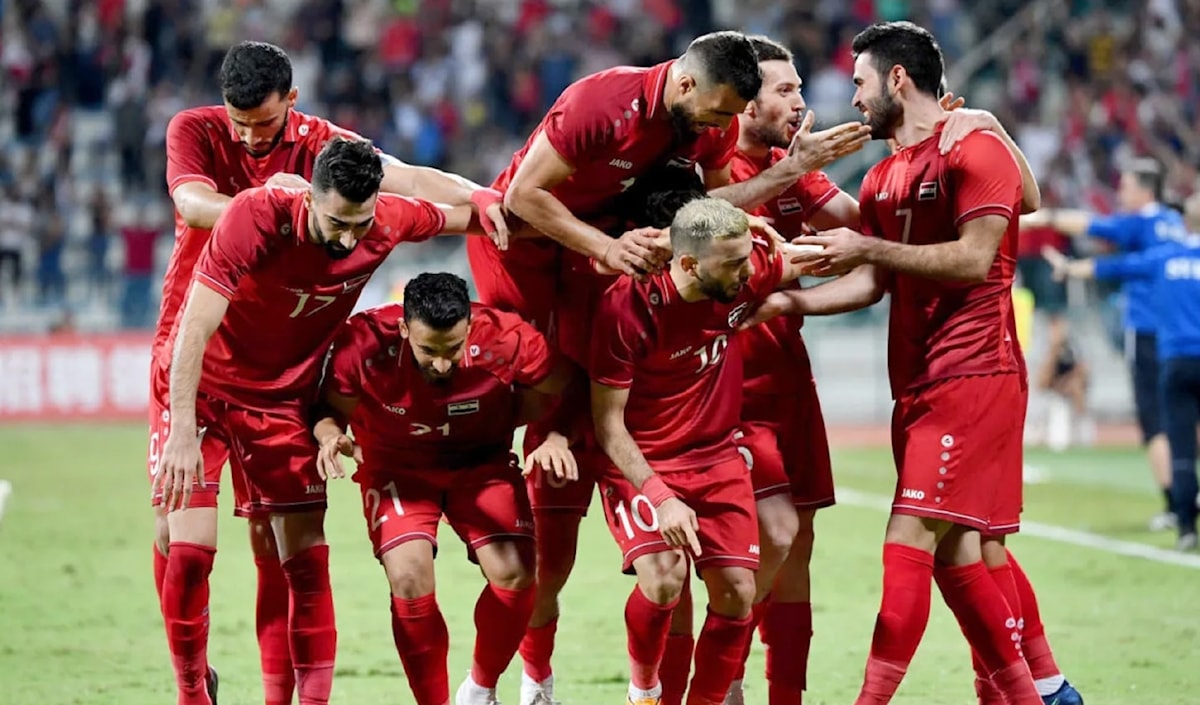 22 محترفاً من أصل 24 لاعباً في تشكيلة منتخب سوريا