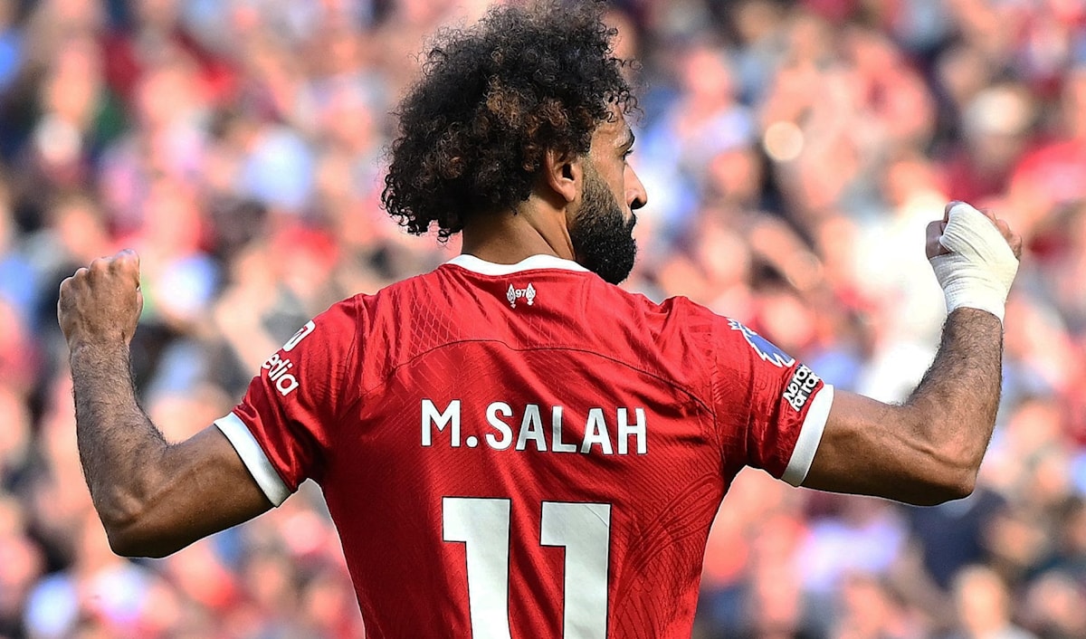 صلاح في فترة راحة!