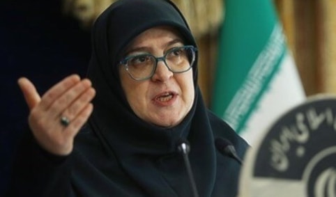 المتحدث باسم الحكومة الإيرانية فاطمة مهاجراني