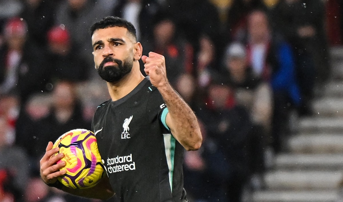 صلاح خائب من ليفربول