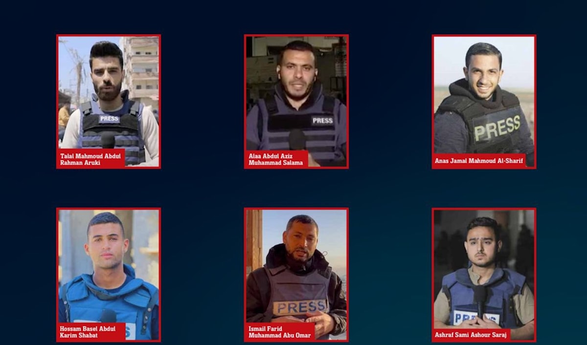 أطلّ افيخاي ادرعي في فيديو مهدّداً ستة صحافيين فلسطينيين