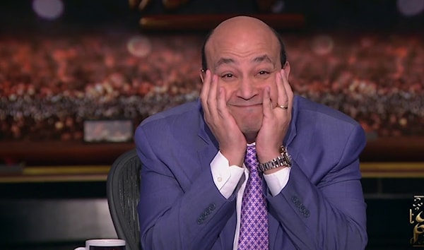 ظهر عمرو أديب وهو «يولول» على «إم. بي. سي. مصر»