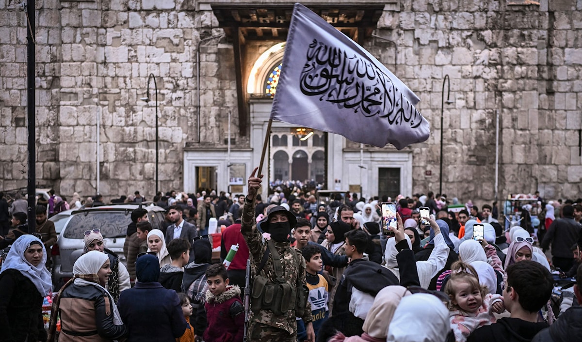 بدأ تواجد الإيغور في إدلب، بحسب المعطيات، مع وصول حوالي 700 أسرة، أنشأت الخلية السورية لـ«الحزب الإسلامي التركستاني السلفي الجهادي» (أ ف ب)