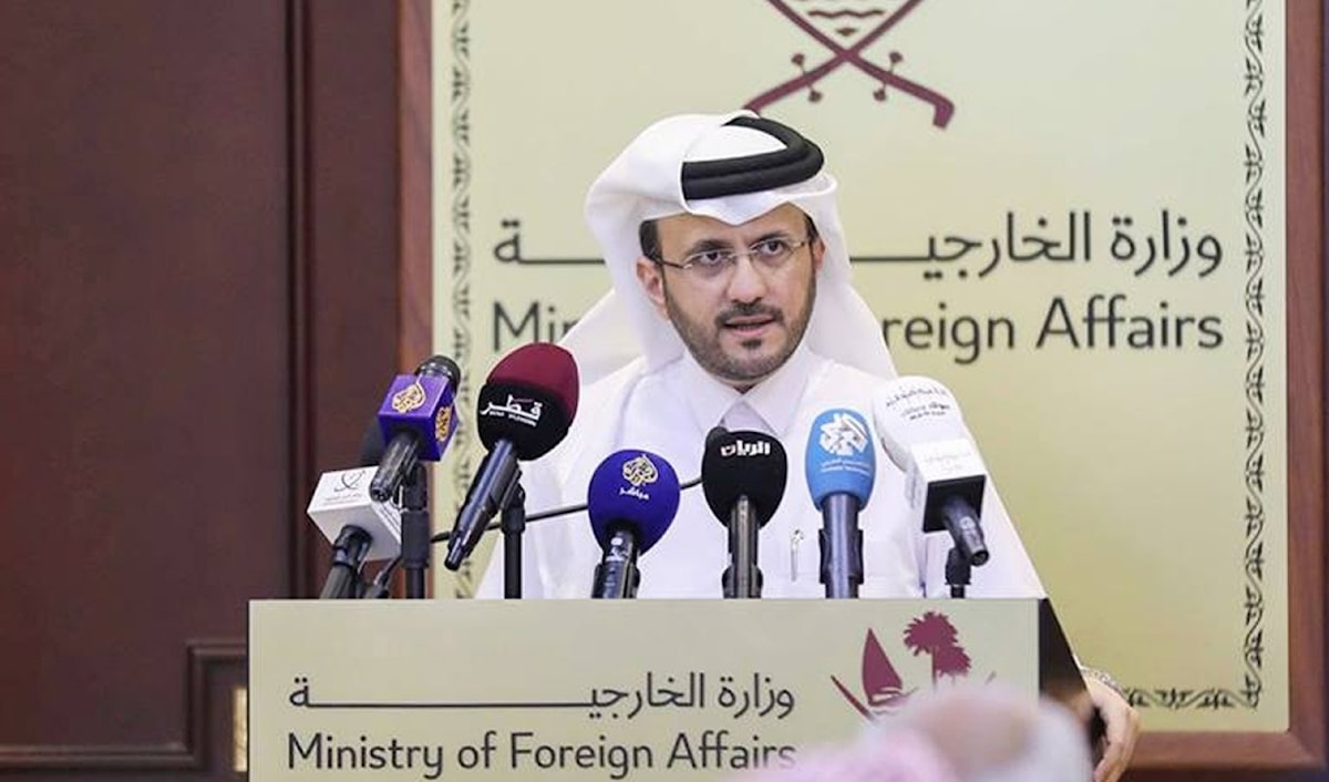 المتحدث باسم وزارة الخارجية القطرية ماجد الأنصاري (من الويب)