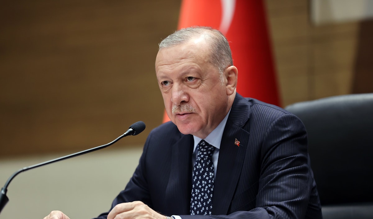 الرئيس التركي رجب طيب أردوغان