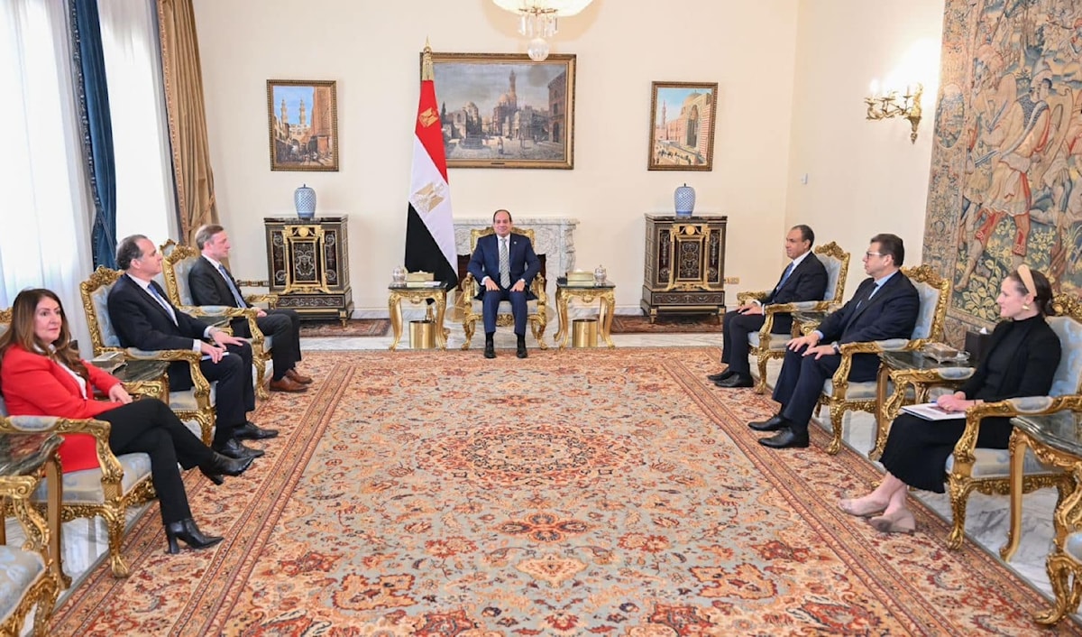 السيسي يلتقي سوليفان