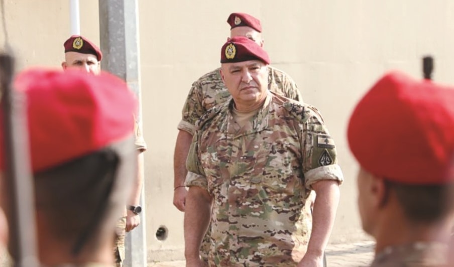 (عن موقع الجيش اللبناني)