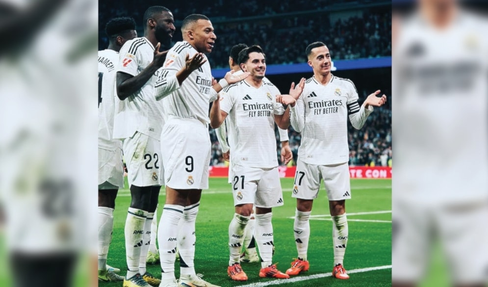 فوز كبير لريال مدريد يضعه في الوصافة