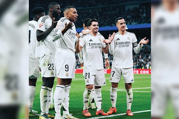 فوز كبير لريال مدريد يضعه في الوصافة