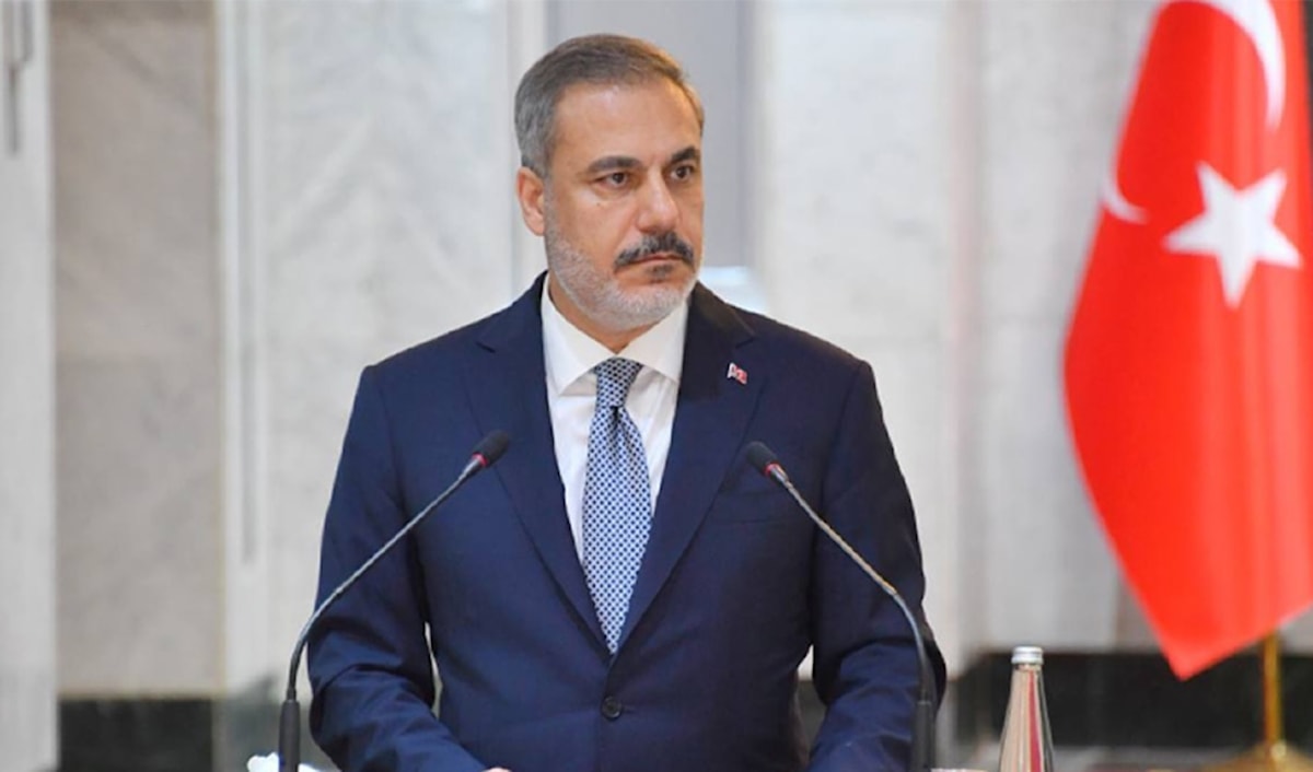 فيدان: لا نريد أن نرى أي شكل من أشكال التهديد العسكري لنا (أ ف ب)