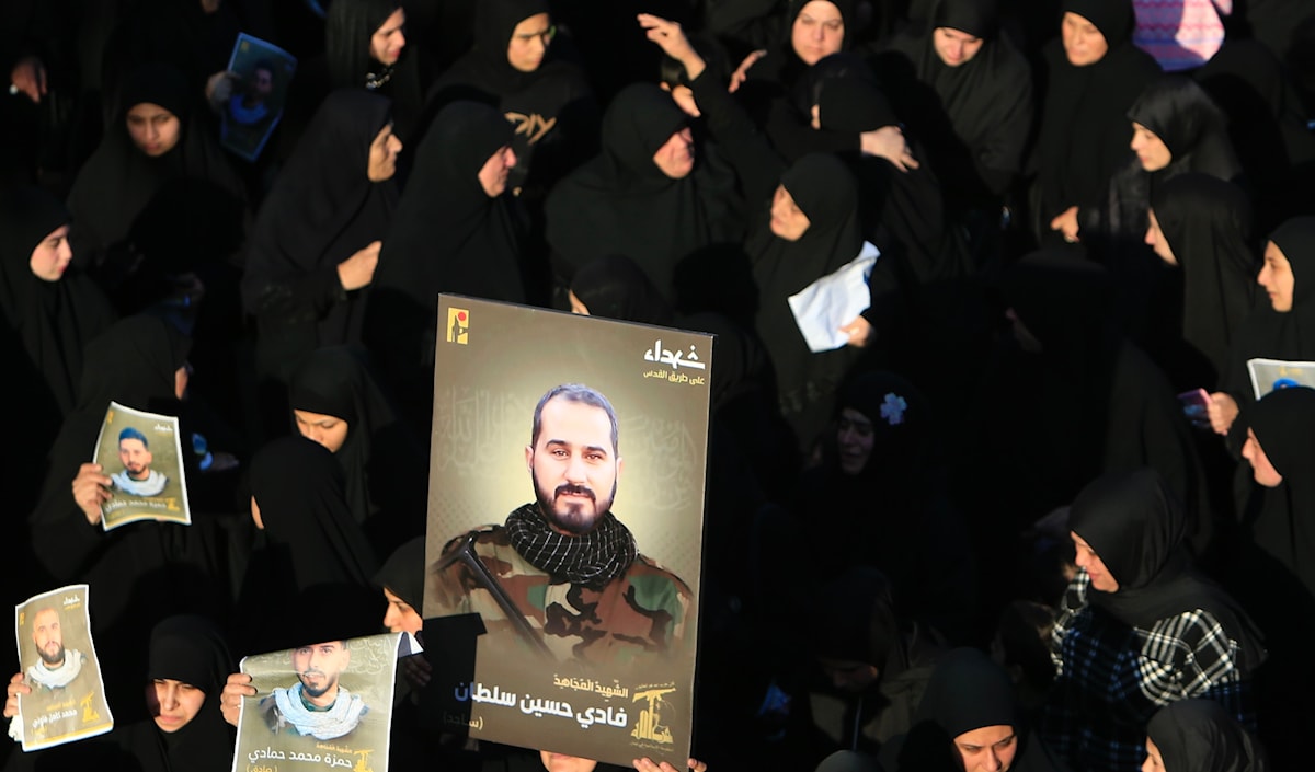 تشييع جماعي لمقاومين في بلدة الصوانة (علي حشيشو)