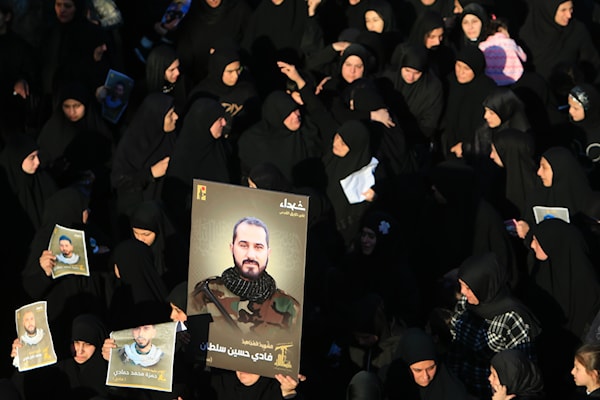 تشييع جماعي لمقاومين في بلدة الصوانة (علي حشيشو)