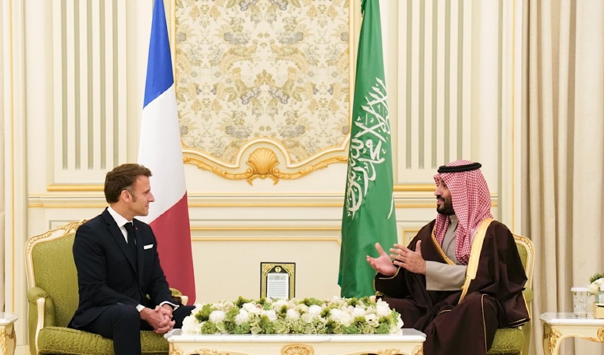 بن سلمان وماكرون