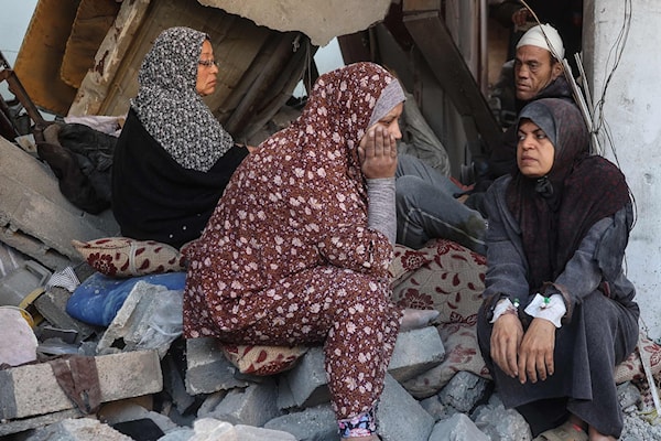 العدو يواجه اتهامات الإبادة الجماعية بالمزيد منها (أ ف ب)