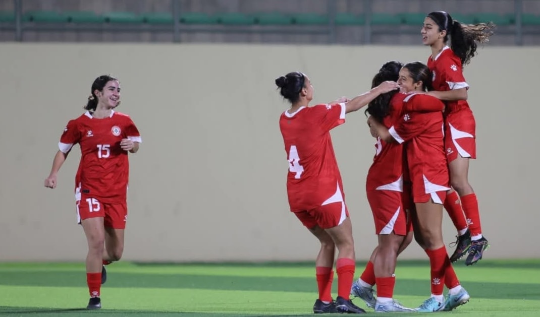 شابات لبنان في المركز الثاني لبطولة غرب آسيا في كرة القدم