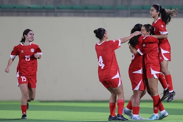 شابات لبنان في المركز الثاني لبطولة غرب آسيا في كرة القدم