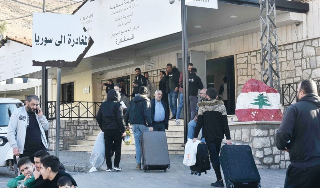 نقطة المصنع الحدودية (أ ف ب)
