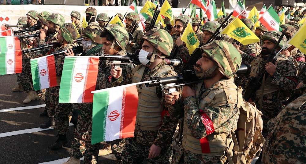 عرض عسكري لـ«الحرس الثوري» في طهران (أ ف ب)