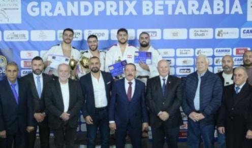 غدي موسى ويوشيدو صيقلي بطلا الجائزة الكبرى في الجودو
