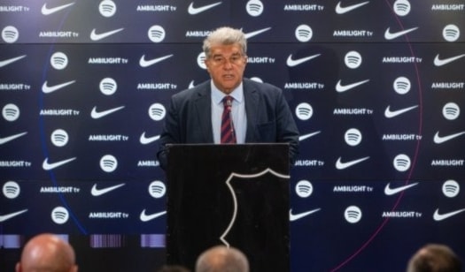 رئيس برشلونة يشكر ريال مدريد