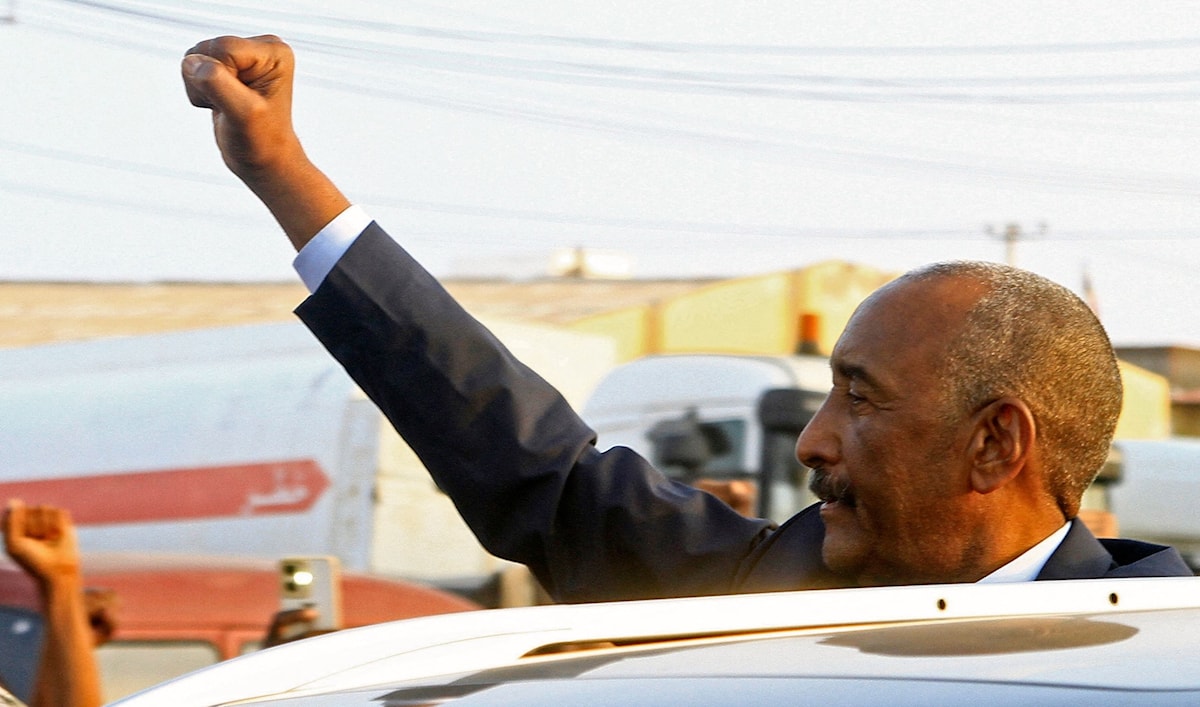 قائد الجيش السوداني عبد الفتاح السوداني (أ ف ب)