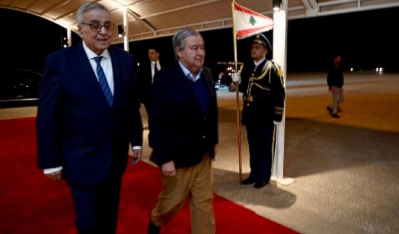 غوتيريش: سندعم لبنان بكل ما نملك من قدرات