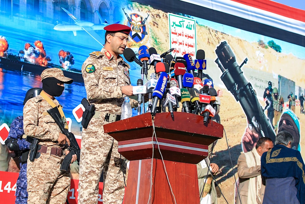 الناطق العسكري العميد يحيى سريع (أ ف ب)