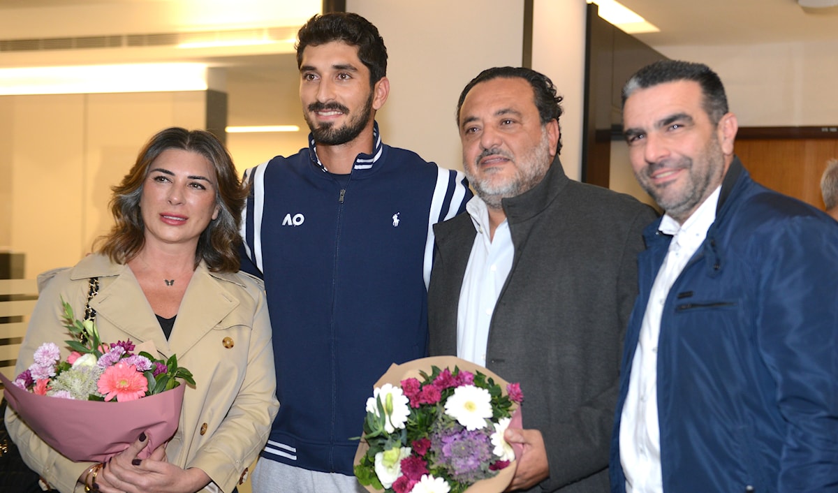 هادي حبيب يستعد  لكأس ديفيس بعد إنجاز أستراليا