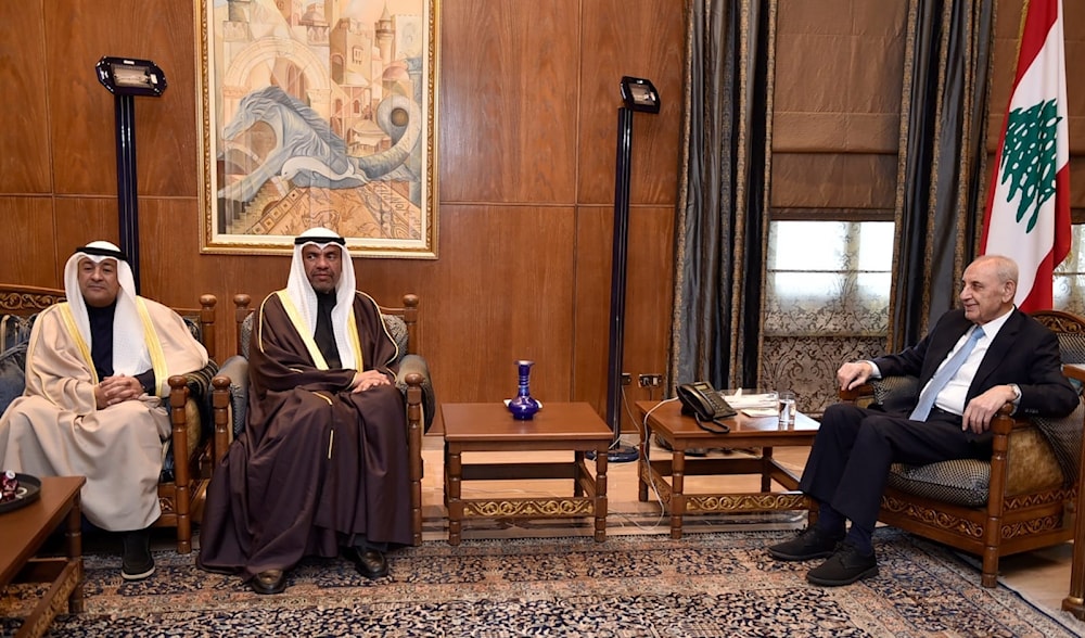 بري يلتقي الوفد الكويتي 