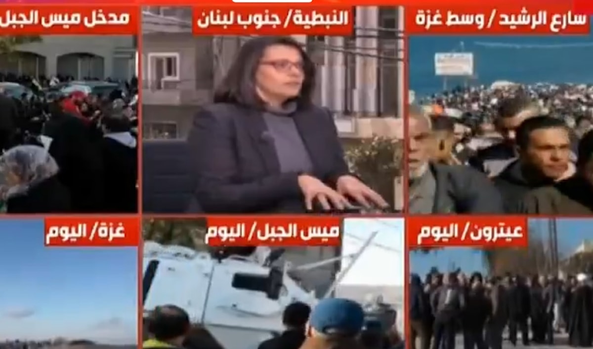 واكبت القناة عودة اللبنانيين وأهل غزة