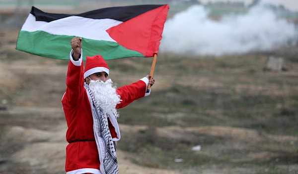 بابا نويل الفلسطيني (عن وسائل التواصل الاجتماعي)
