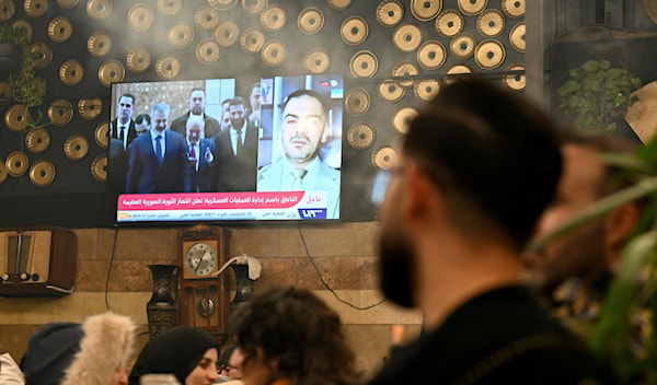 مقهى «الروضة» في دمشق أول من أمس (لؤي بشارة ـ أ ف ب)