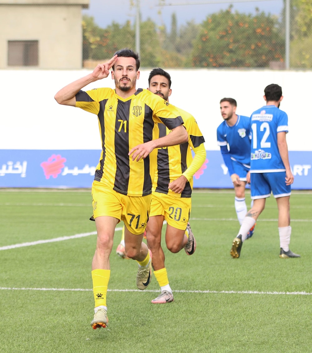 سجّل زين العابدين فران هدف العهد الأول (طلال سلمان)