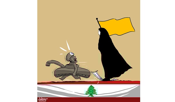 (رسم الفنان كمال شرف)