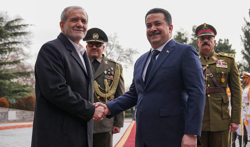 رئيس الوزراء العراقي في إيران (أ ف ب)