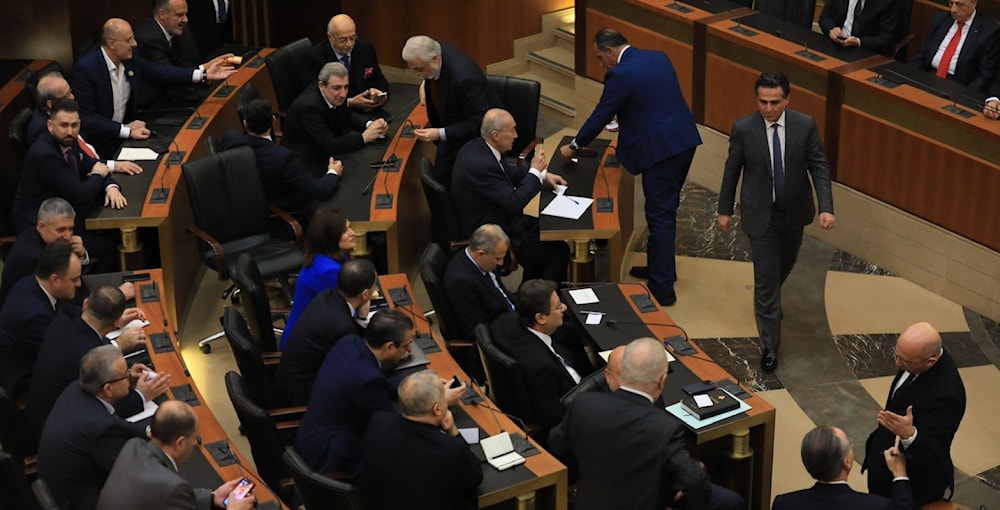 جلسة انتخاب رئيس الجمهورية (تصوير هيثم الموسوي)