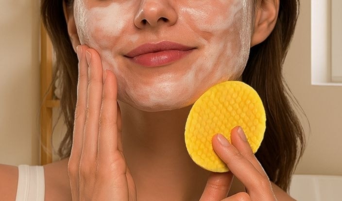 ضمادات قطنية مشبعة مسبقًا بمزيج من المكونات النشطة أبرزها الكركم وحمض الكوجيك