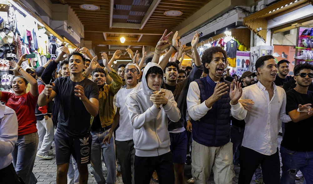  &laquo;جيل زد 212&raquo;: سنعلن في وقتٍ لاحق اليوم عن دعوة جديدة للتظاهر (أ ف ب)