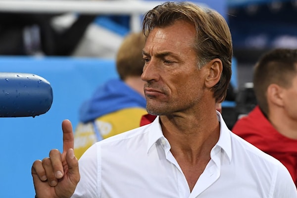 شدّد المدرب الفرنسي على أن الفوز هو الخيار الوحيد الذي يفكر فيه المنتخب السعودي (ويب)