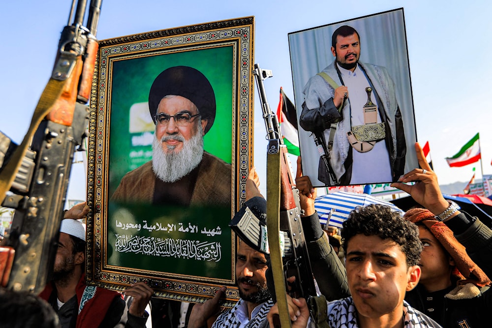 أشاد المشّاط &laquo;بتضحيات كل الأحرار والشرفاء الذين وقفوا إلى جانب الشعب الفلسطيني&raquo; (أ ف ب)