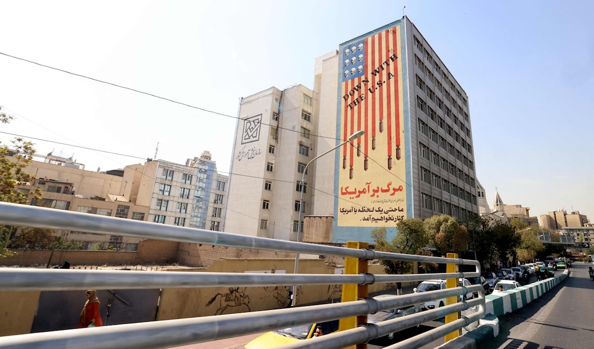 اعتبرت طهران أن سياسات أميركا التدخلية زعزعت الاستقرار  في المنطقة (أ ف ب)
