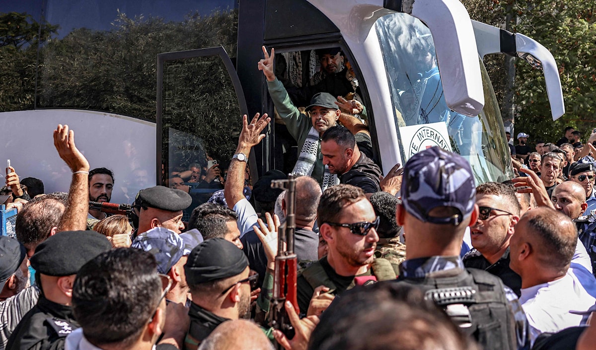 نجحت المقاومة في إطلاق سراح خمسة من أسرى «نفق الحرية» (أ ف ب)