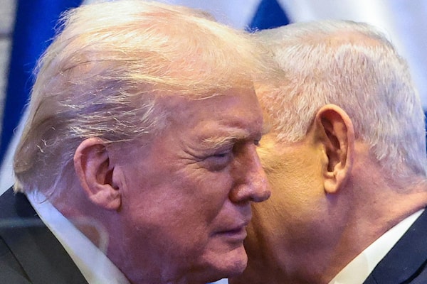 هل ينقذ ترامب نتنياهو من المحاكمة؟ (أ ف ب)