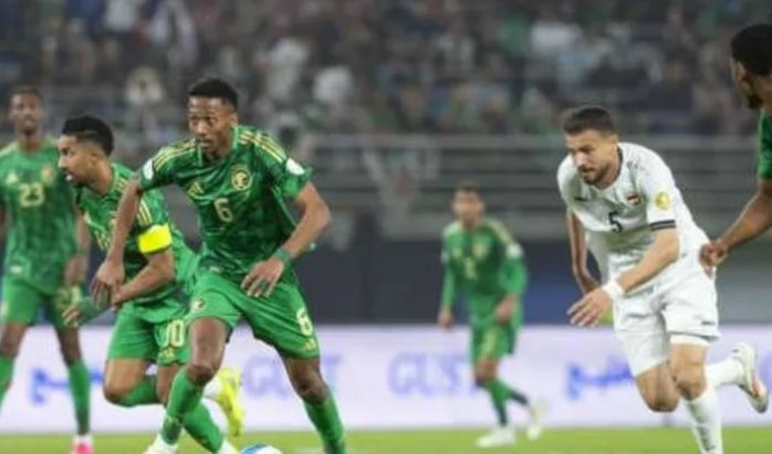 شهدت المباراة تفوقاً فنياً واضحاً للأخضر بعد السيطرة على وسط الميدان.