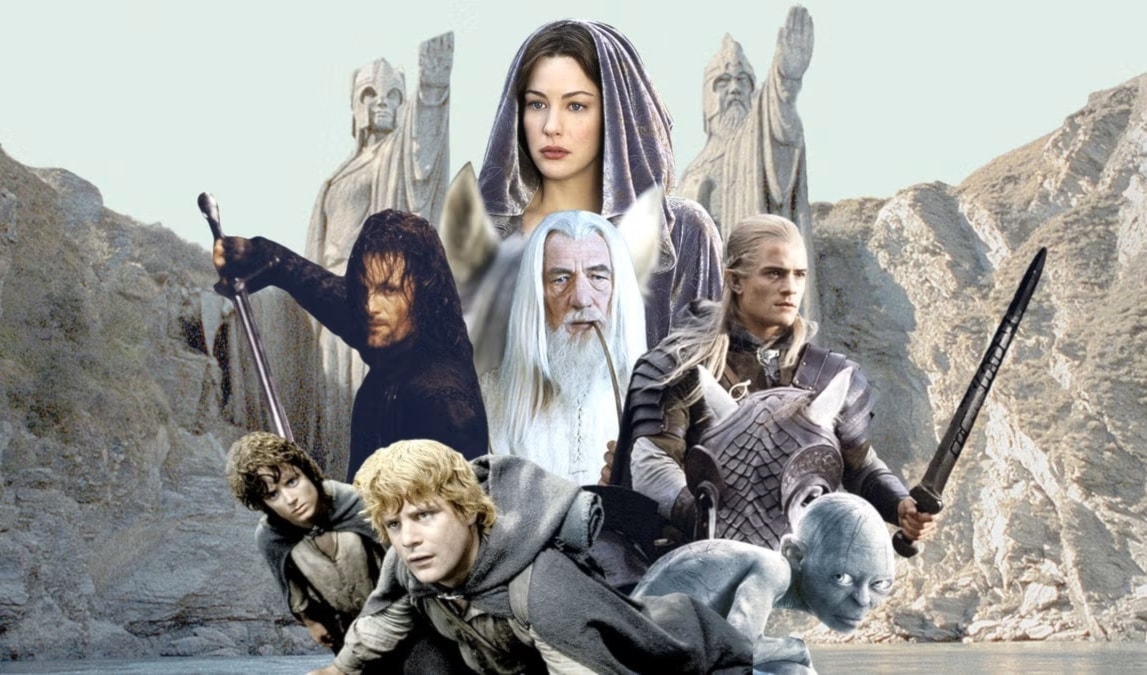 من أبرز الافلام المصوّرة خارج الولايات المتحدة نذكر سلسلة «سيد الخواتم»