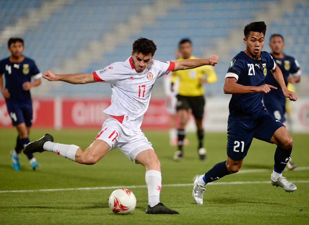 سجّلَ ثلاثي هجوم منتخب لبنان مرهج وفخرو وشكرون أهدافاً في نهاية الأسبوع.