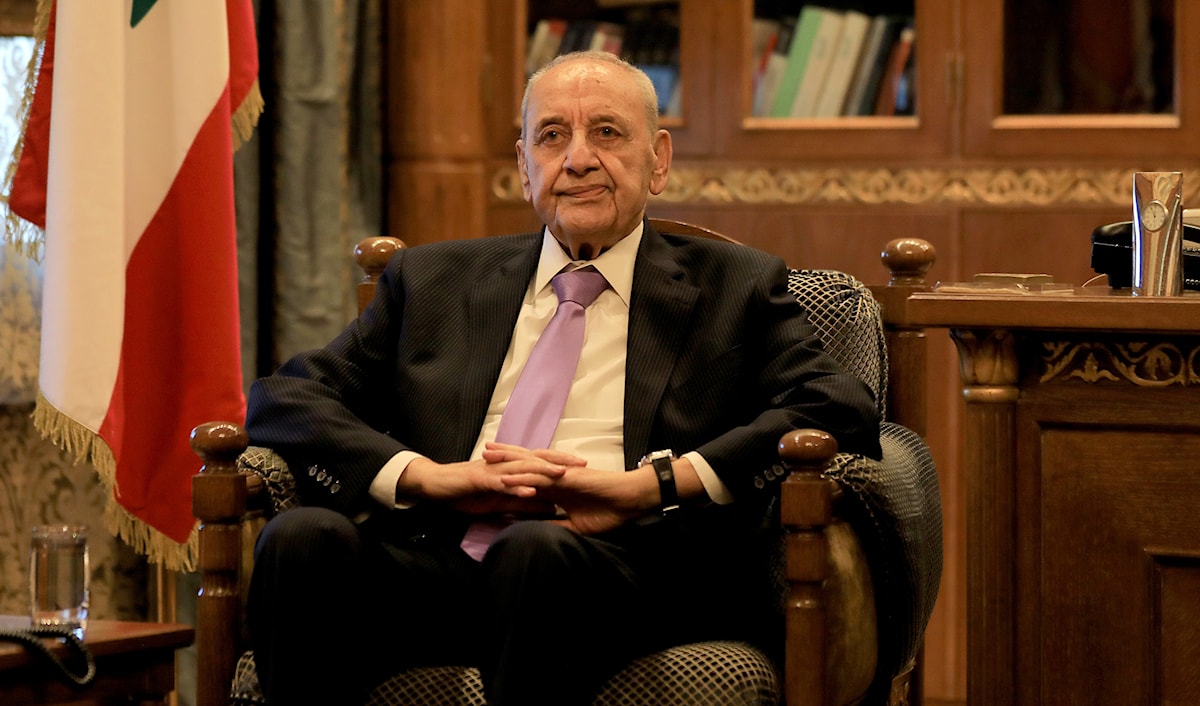 قال بري إن «إسرائيل رفضت مقترحاً أميركياً يقضي بإطلاق مسار تفاوضي» (هيثم الموسوي)