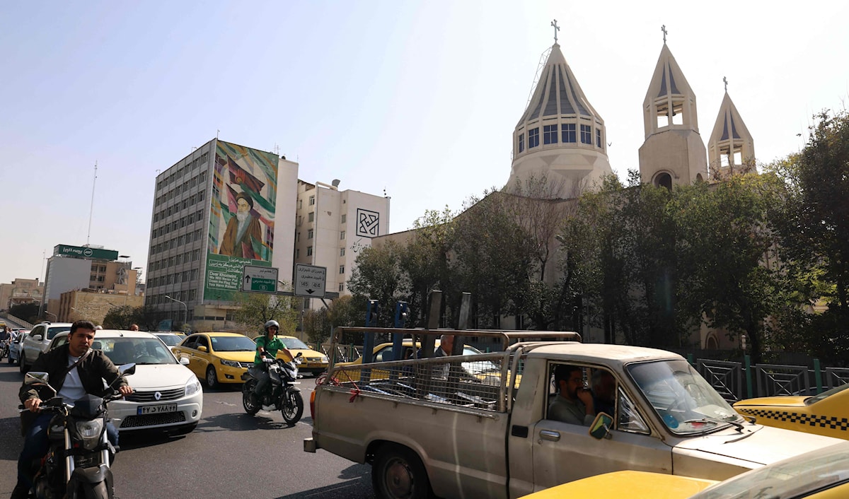 اعتبر قالیباف الرسالة المشتركة التي بعثت بها كل من إيران وروسيا والصين «رمزاً للتضامن الاستراتيجي بين هذه القوى الثلاث الكبرى» (أ ف ب)
