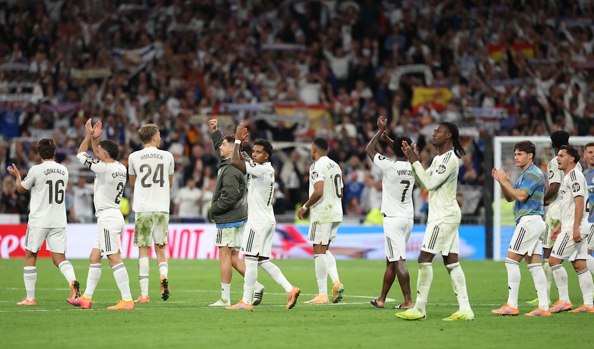 ردّ ريال مدريد اعتباره في مباراة كبيرة محلياً بعد خسارته المذلّة أمام جاره أتلتيكو 2-5 في المرحلة السابعة (أ ف ب)