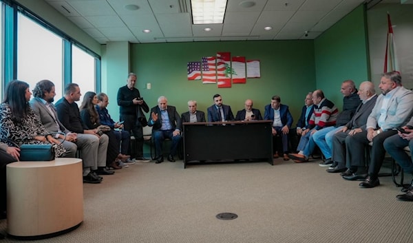 من لقاء المغتربين في القنصلية اللبنانية في ولاية ديترويت (الأخبار)